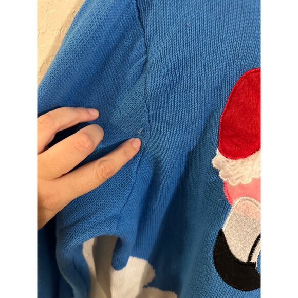 33 Degrees Santa Riding A Flamingo Ugly Christmas Sweater - Picture 9 of 11